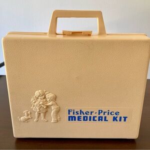 Vintage Fisher Price partial Medical Kit 936 1977